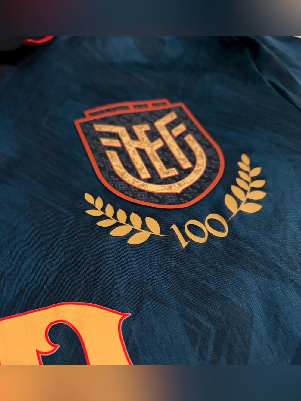 Marathon Authentic Ecuador 100 Years Edition Moises Caicedo #23 Jersey Men’s L - Picture 4 of 8
